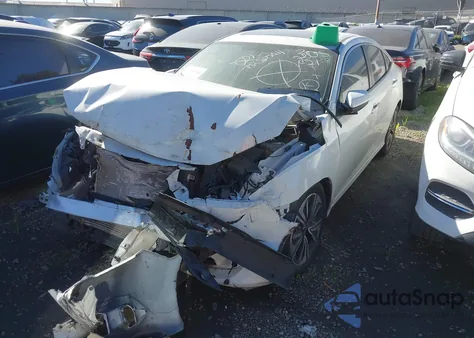 2017 Honda Civic Ex-T from USA, damaged, VIN 19XFC1E3XHE003937